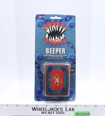 Big Slammu Beeper Heavy Metal Music Street Sharks Sound Machine 1995 MOSC HTF