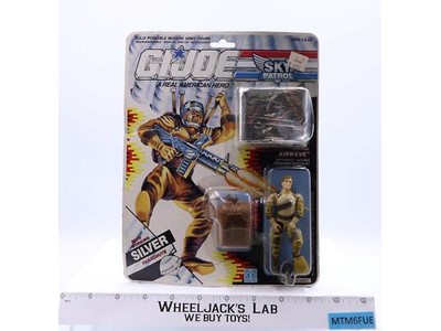 Airwave GI Joe Sky Patrol 1990 Hasbro Vintage Action Figure NEW MOSC SEALED