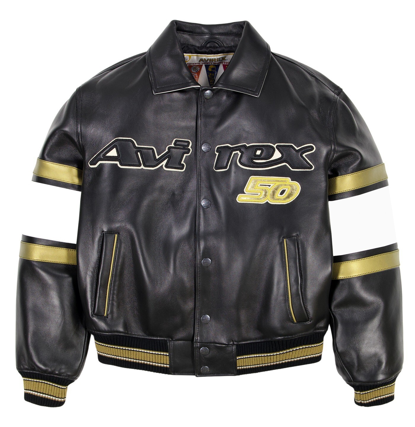 AVIREX 黒 レザージャケット 2XL LEATHER TYPE CWU 36P / レザー タイプ CWU 36P / TOPGUN
