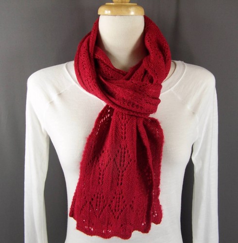 【todayful】Rib Knit Muffler /red TODAYFUL（トゥデイフル）の「Rib Knit Muffler（マフラー