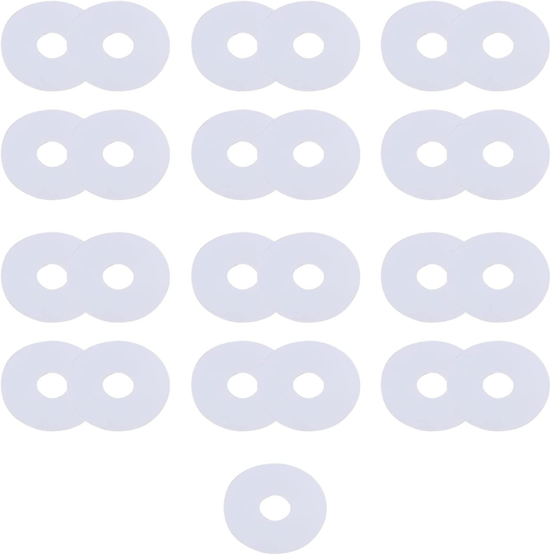 Thin RC Body Washers Universal for 1/10 RC Car Body Shell Mounts, 25Pcs
