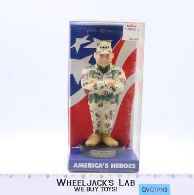 Gen. Norman Schwarzkopf America's Heroes Operation We Care Figurine NEW SEALED