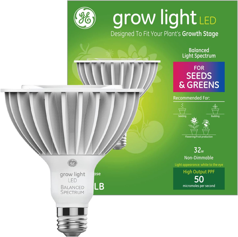 For Plants, Led Light Bulb For Indoor Gardens, Seeds, And Greens With