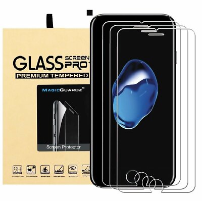 3-Pack MagicGuardz  Tempered Glass Clear Screen Protector for iPhone SE 2020