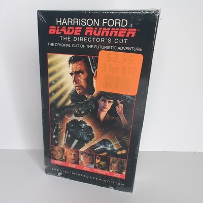 Blade Runner - The Directors Cut (VHS, 1993) Sealed