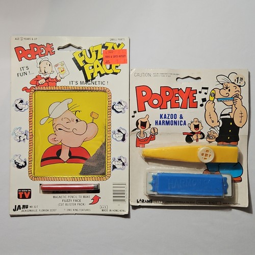 Vintage 1981 King Features Popeye The Sailorman Fuzzy Face Vintage 1981 King Features Popeye The Sailorman Fuzzy Face