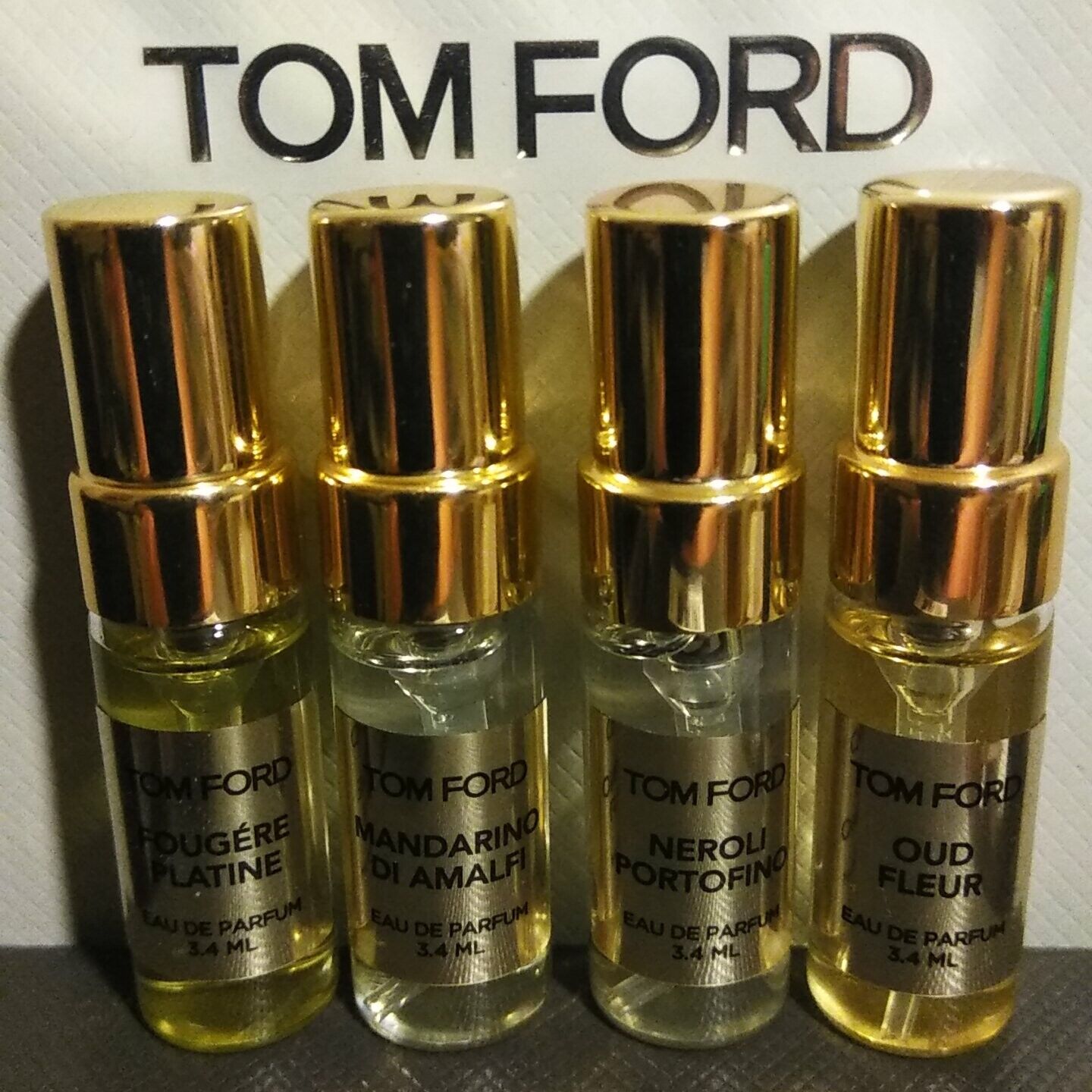 4 Authentic TOM FORD Private Blend Perfume 3.4 ml Factory Sa