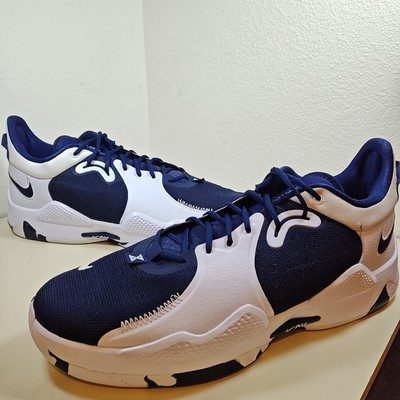 Size 18 Nike PG 5 Paul George 5 TB Mens Basketball Shoes College Navy DA7758 401