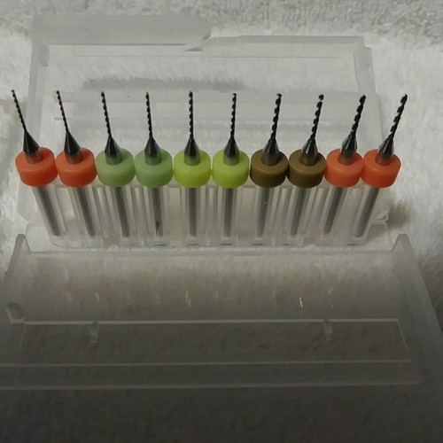 1/8 inch Shank Micro Drill Bit Set