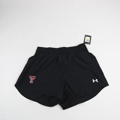 Texas Tech Red Raiders Under Armour Athletic Shorts Women's Black New