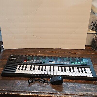 Yamaha PSS-170 Electronic Keyboard Piano Synthesizer 1980s Tested Voice Bank