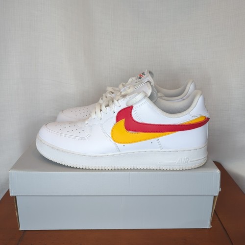 NIKE AIR FORCE 1 07 QS AF1 LOW All Star White 10 Multi Color