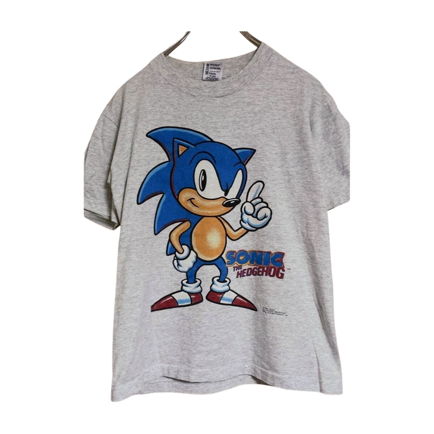 anvil SONIC THE HEDGEHOG Print T-Shirt Size XL US Made 90s anvil SONIC THE HEDGEHOG Print T-Shirt Size XL US Made 90s