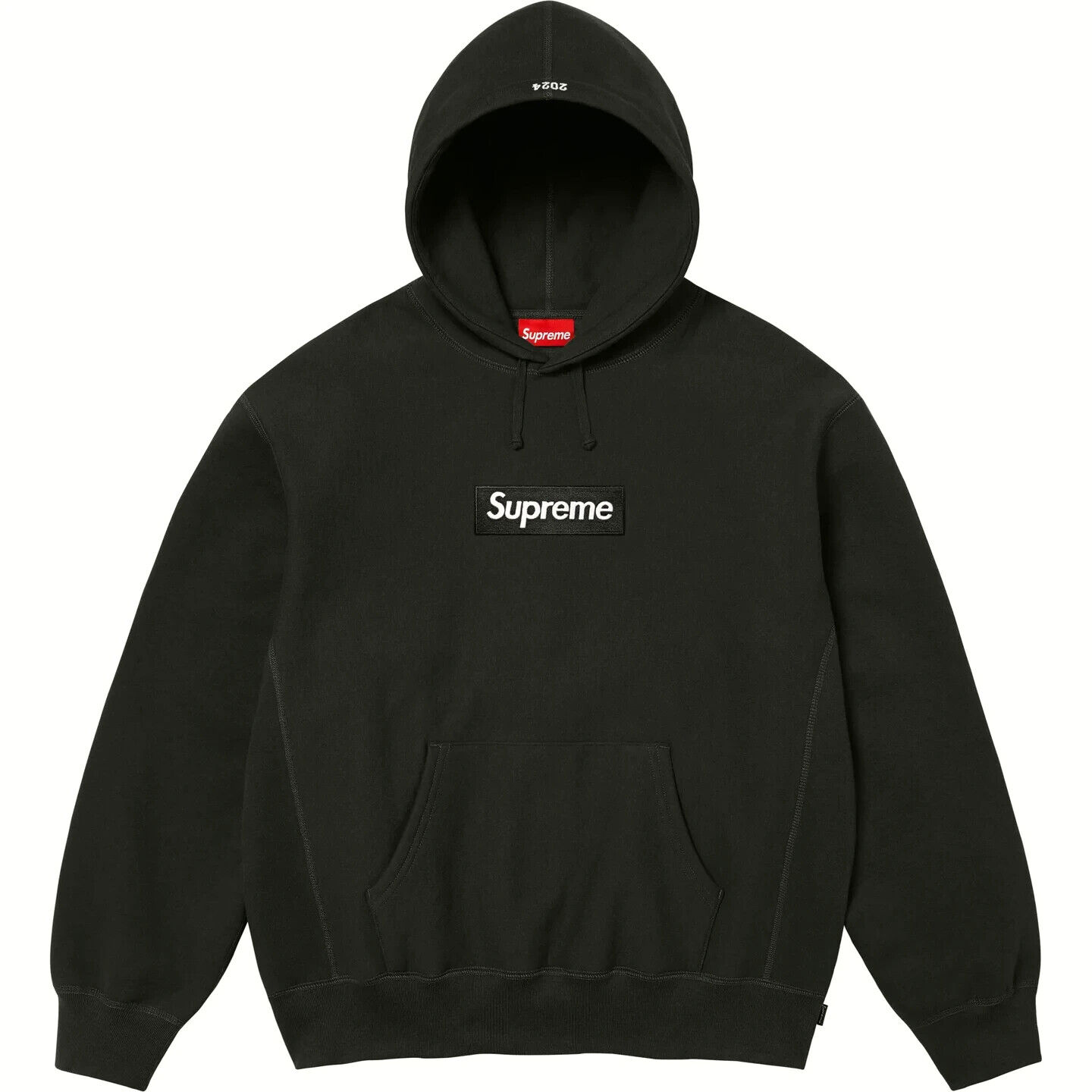 Supreme Box Logo Hoodie Hooded Sweatshirt FW24 Black Size XL Supreme Box Logo Hoodie Hooded Sweatshirt FW24 Black Size XL