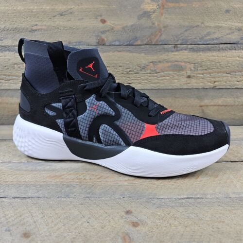 Nike Jordan Delta 3 Mid Men's Shoes Black/Chili Red/ White Nike Jordan Delta 3 Mid Men's Shoes Black/Chili Red/ White
