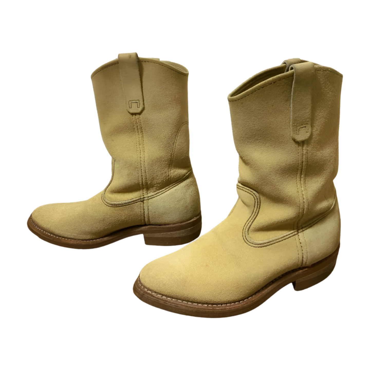 156▼RED WING レッドウィング ペコスブーツ サイズUSA9 8169 箱有 ※中古 REDWING レッドウィング 8156ペコスブーツ スエード8E