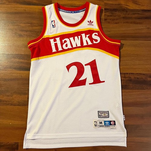 【HYK】リーボック NBA ホークス ウィルキンス スウィングマンJSY Mitchell Ness NBA Atlanta Hawks Dominique Wilkins 21