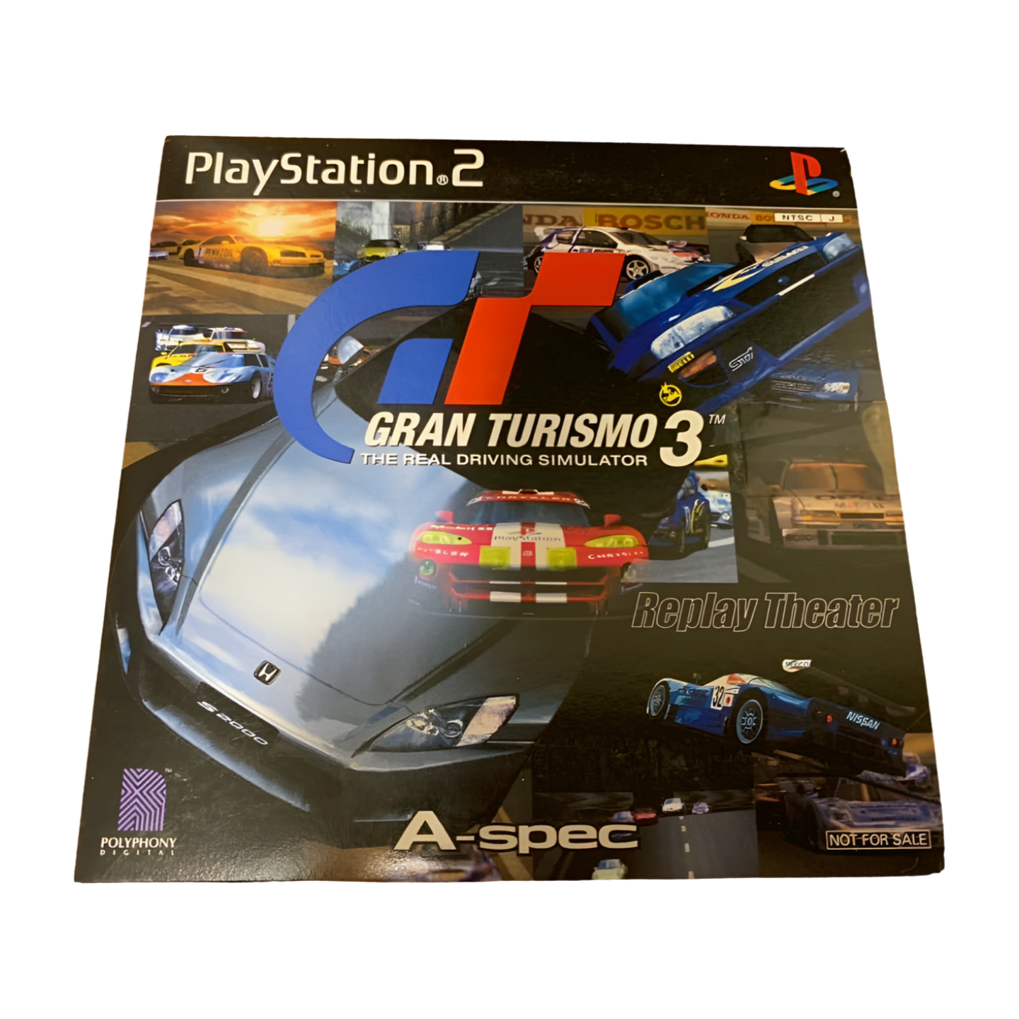 Playstation2 PS2 Gran Turismo 3 Replay Theater Trial Edition Playstation2 PS2 Gran Turismo 3 Replay Theater Trial Edition