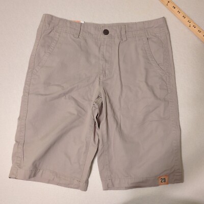 Urban Pipeline Shorts Mens Size 29 W Flat Front Classic Length Beige NEW NWT