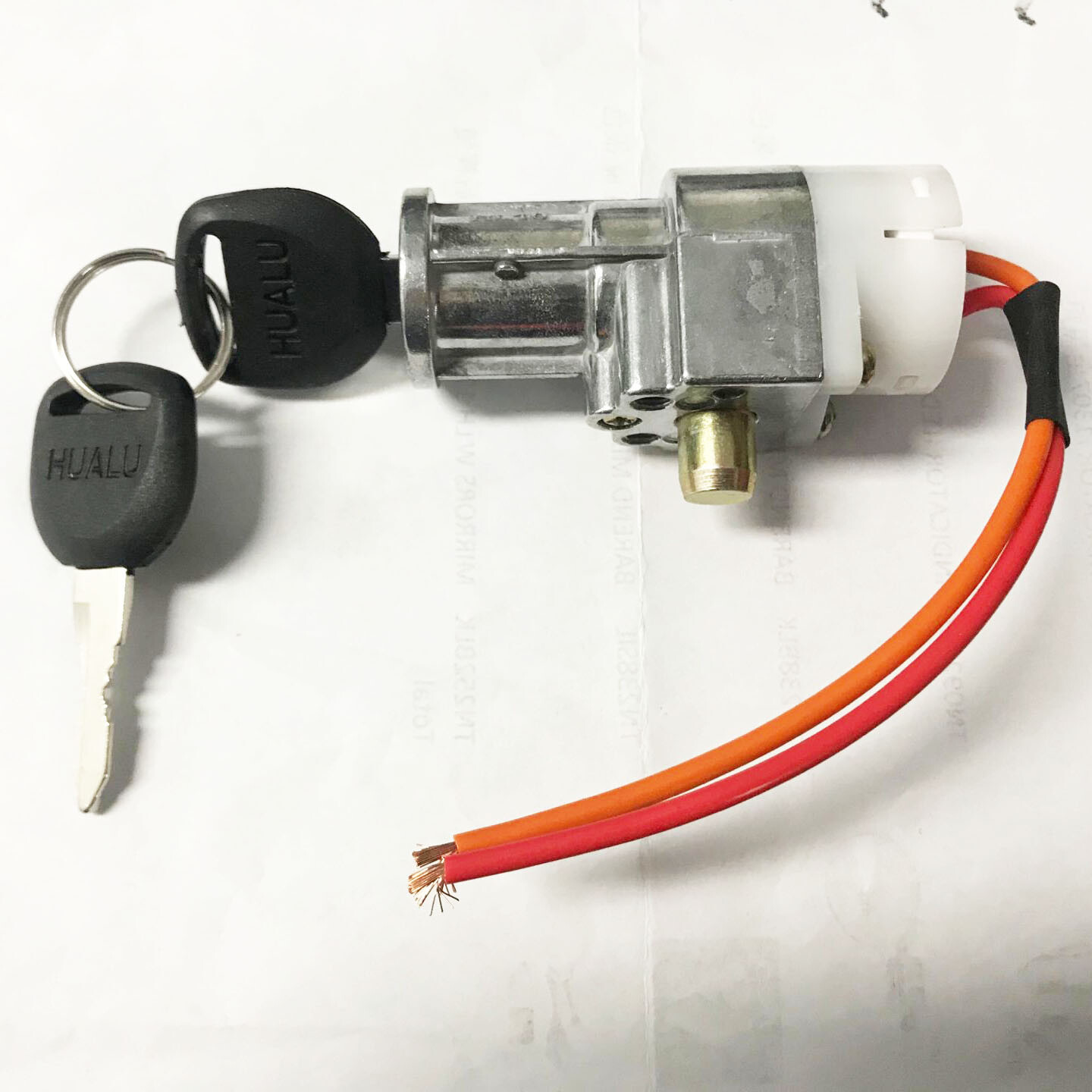 Ebike Battery Parts Silver Fish Battery case Power Lock & Key / Ebike