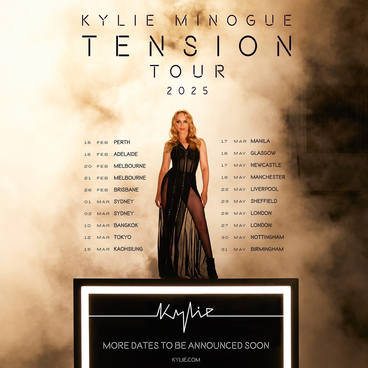 Kylie Minogue Tension Tour フーディ パーカー XL Tension Tour | Logo Hoodie | Kylie Minogue | Official Store