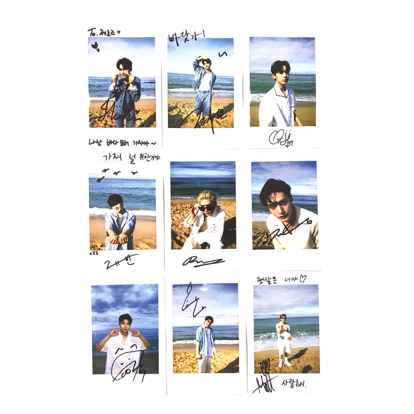 ZB1 ジウン　shared pola ポラロイド ZEROBASEONE/ZB1] DICON - The beach boy ZB1 / Official