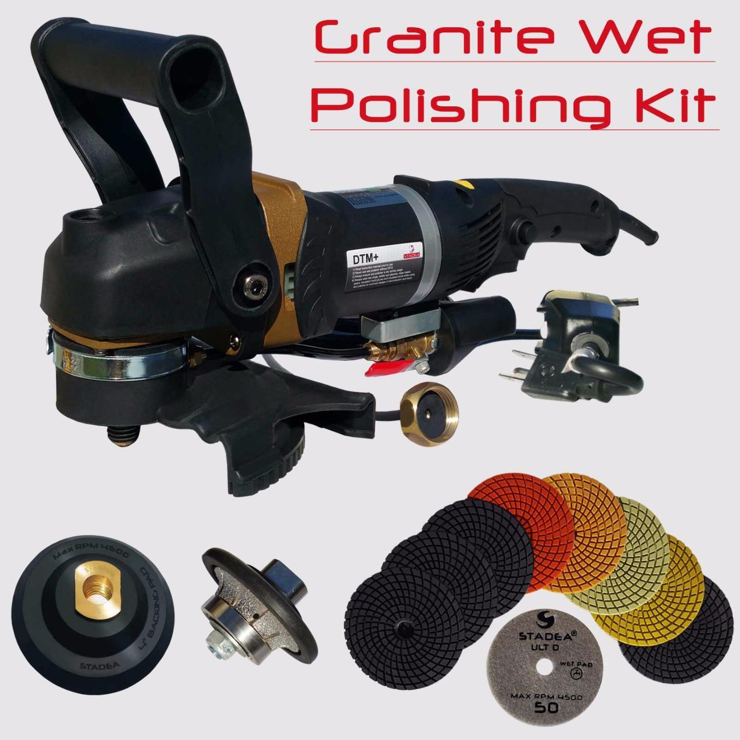Stadea Granite Polishing Bullnose Tools Kit For Granite Countertop