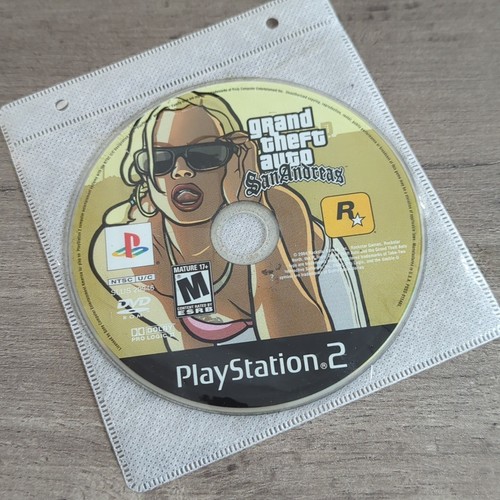Grand Theft Auto San Andreas (PS2 PlayStation 2) DISC ONLY
