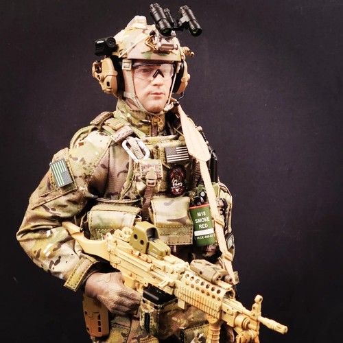 1/6 12インチ RANGER US ARMY GUNNER  素体無し 1/16 U.S. Army Ranger (Assault Models, head and parts re