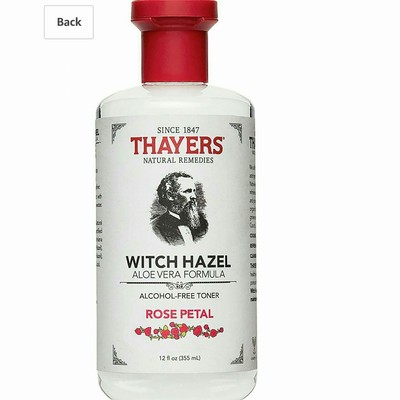 Thayers Alcohol Free Rose Lavender Witch Hazel with Aloe Vera 12 Fluid Ounce