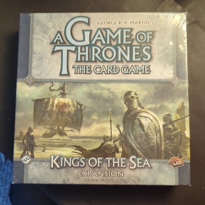 Game Of Thrones Kings of the Sea Card Game Expansion Revised Edition 2011 Sealed