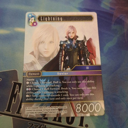 Final Fantasy TCG Resurgence Of Power LP Lightning 18-117H