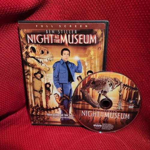 NIGHT AT THE MUSEUM DVD film movie 2006 kids family Stiller