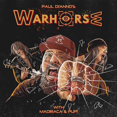 PAUL DIANNO of IRON MAIDEN New Sealed Ltd Ed 2024 WARHORSE CD