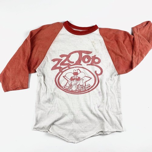 1975 ZZ Top Texas Tour Vintage Band Classic Rock Tee Raglan 1975 ZZ Top Texas Tour Vintage Band Classic Rock Tee Raglan