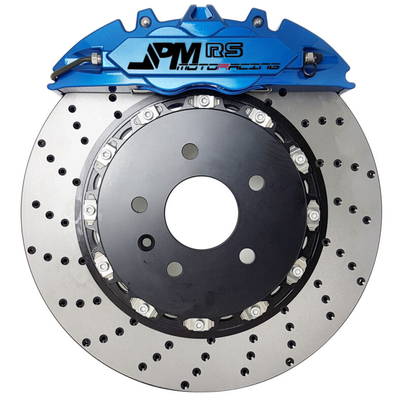 Jpm Rs Anodized Blue Forged Big Brake Kit 4-piston Front For 2013+ Honda Accord