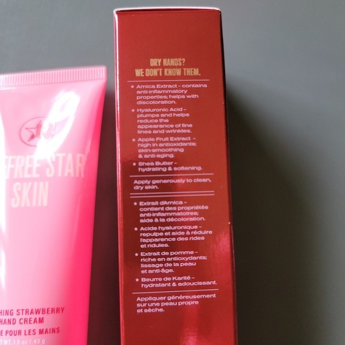 Jeffree Star Skin Soothing Strawberry Hand Cream 1.5oz/43g NEW IN BOX SEALED