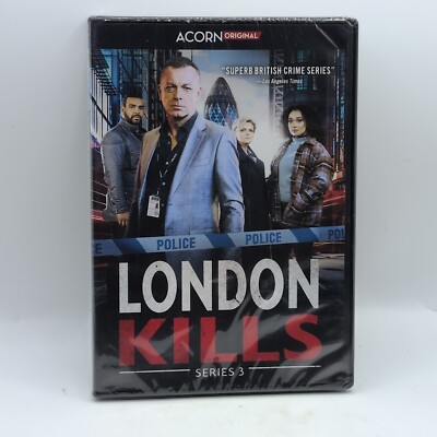 London Kills: Series 3 [New DVD] 2 Pack, Subtitled
