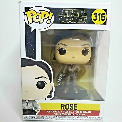 Funko POP! #316 Bobblehead Rose Tico from 'Star Wars: The Rise of Skywalker' NEW