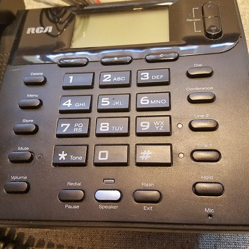 RCA 25201RE1-A  TELEPHONE  2 lines