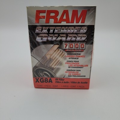 Fram Oil Filter Extended Guard XG8A 7000 Miles Sure Grip