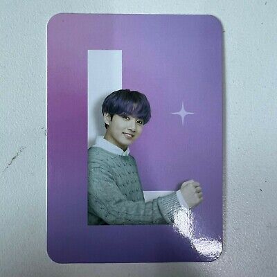 BTS  LOTTE XYLITOL PHOTOCARD  JUNGKOOK ONLY (damaged)