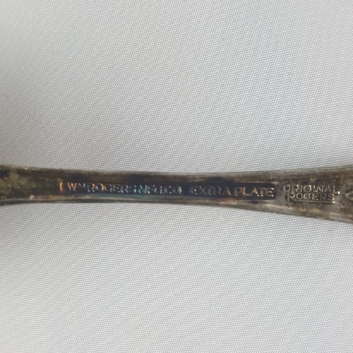 Wm Rogers MFG. Co. Extra Plate Grand Elegance Silverplate Flatware Cream Ladle