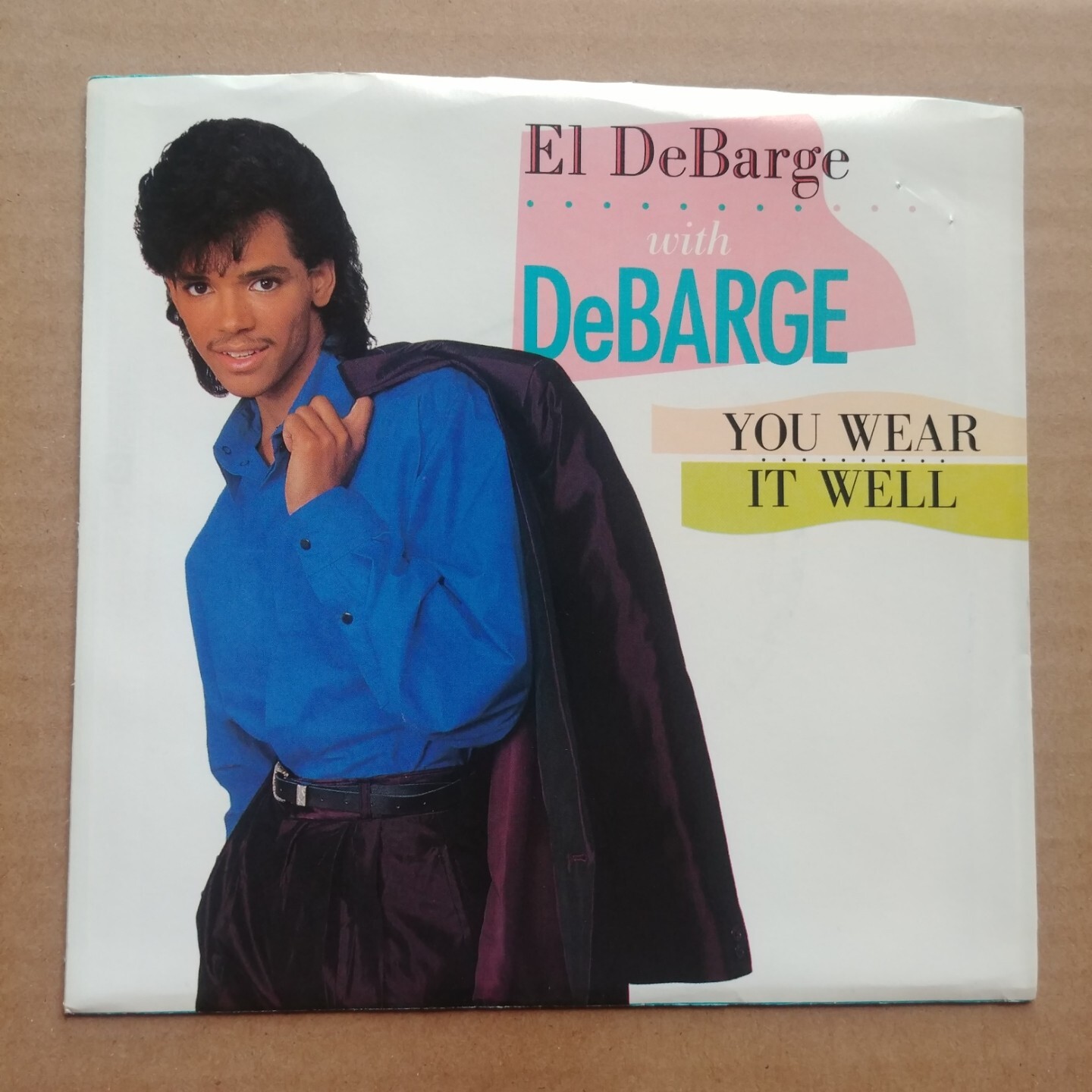 EL DEBARGE You Wear It Well NO RECORD!!! PICTURE SLEEVE ONLY