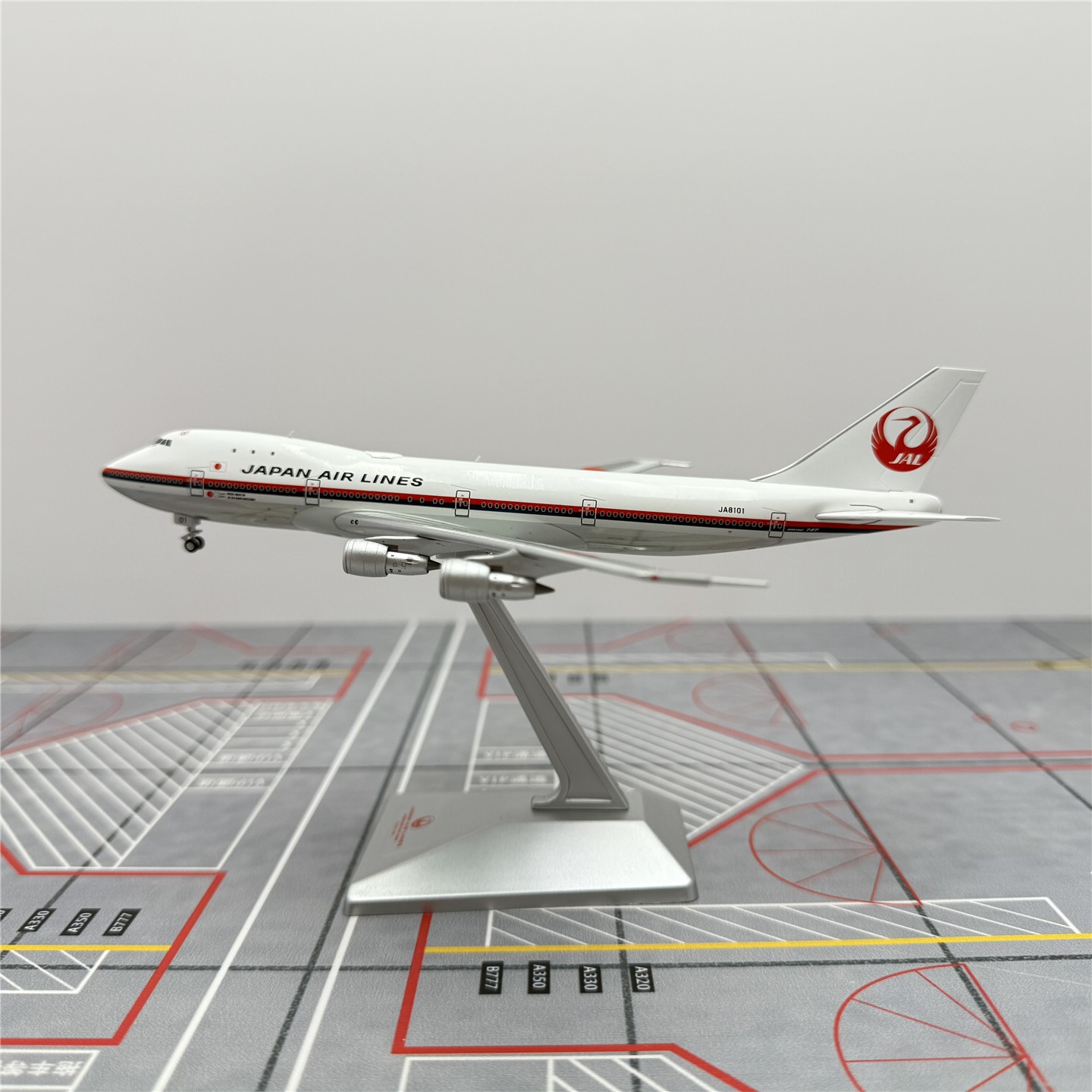 Jet-X 1/400 日本航空 JAL B747-100 JA8101 HX Models 1/400 JAL Aviation B747-100 JA8101 Alloy Aircraft