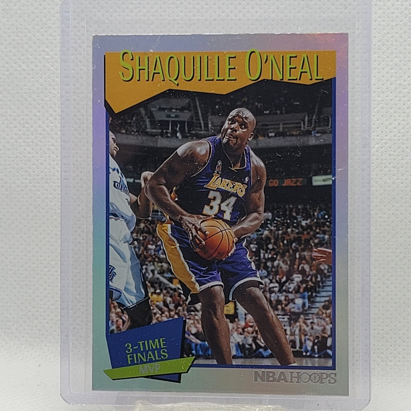 2021-22 Panini Hoops Basketball Shaquille O'Neal 3-Time
