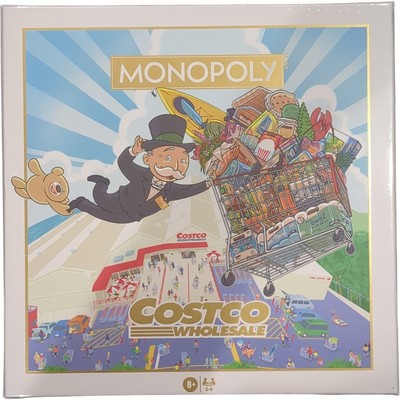 Monopoly Costco Wholesale 2023 Limited Edition Hasbro Board Game 