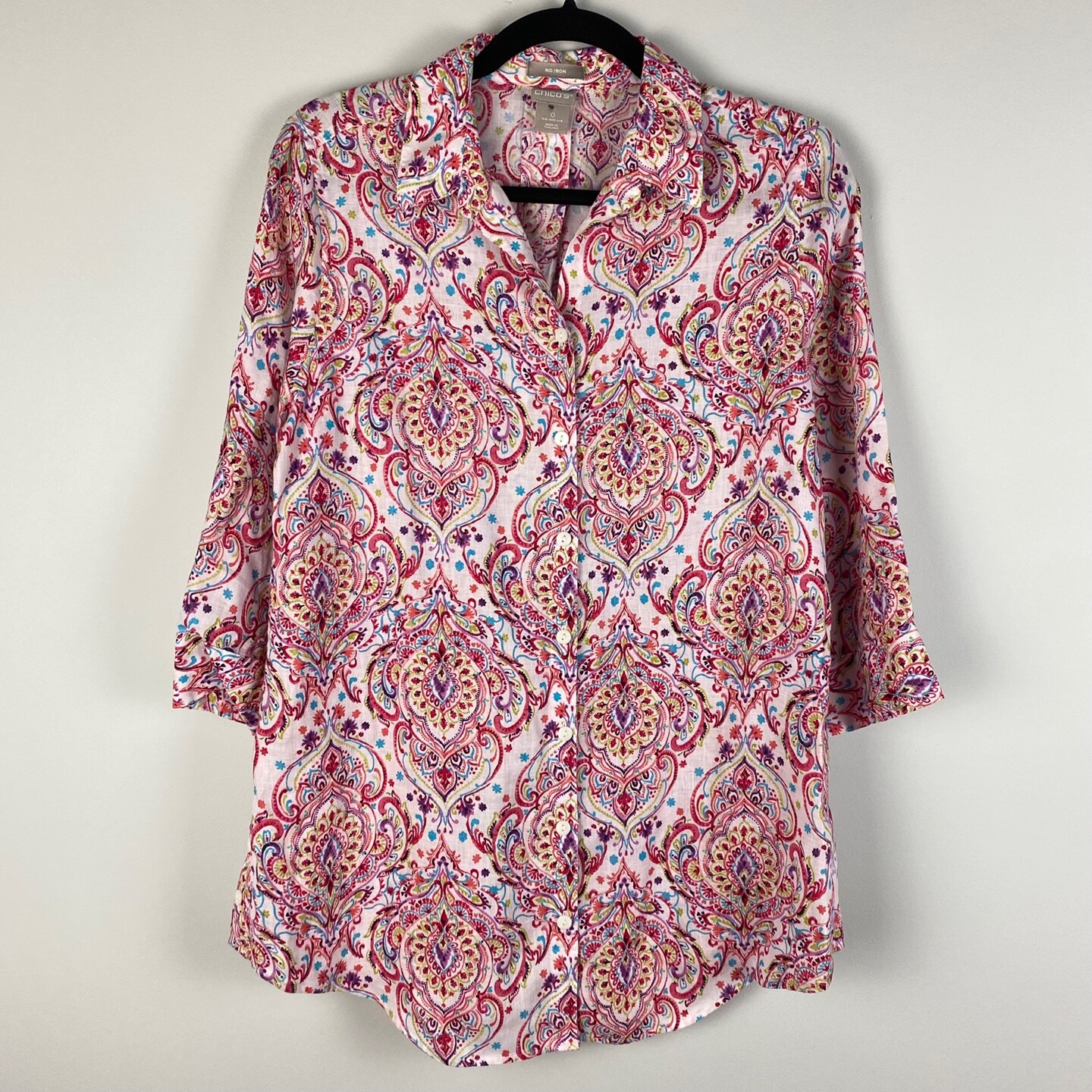 【BAON】[unisex] Nurico Peach Check Over Shirt Tailored Fit Pink Gingham Check Button Down Collar Men's