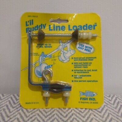 Vintage Lil Buddy Fishing Line Loader - FISH IND. - Made In USA KRFI-1001LB
