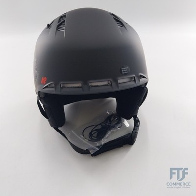 K2 Ski Damen Herren Unisex-Erwachsene Skihelm Diversion — Gunmetal -... 10E4000